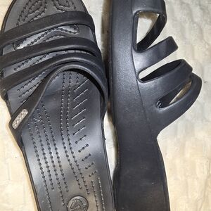 CROCS Black Women's Sandals